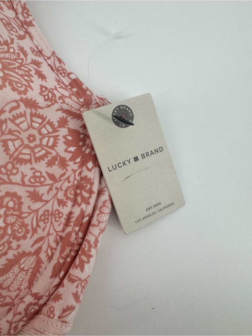 Lucky Brand Dusty Rose Floral Underwire T-Shirt Bra size 42C NWT - Picture 3 of 5